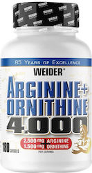 Weider Arginine+ornithine 180 caps