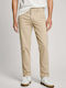 Gymdigo Trousers Chino in Slim Fit Beige