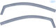 DGA Set of Windbreakers Front Car Dark Fime for Fiat 500 2pcs