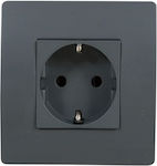 Elmark Power Socket Gray 1pcs