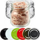 Kadax 10x Glass Jar 40ml Honey Spices Gift + Lids