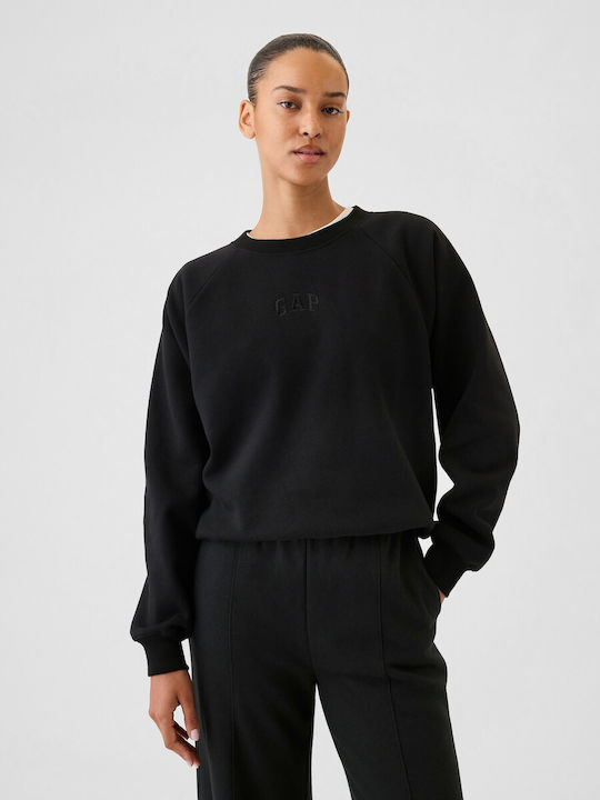 GAP Women's Long Sweatshirt BLACK