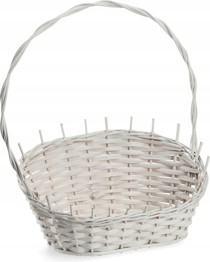 Kadax Weißer Kleiner Weiden-Geschenkkorb