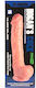 X-Men Dildo με Όρχεις και Βεντούζα Flesh 38cm