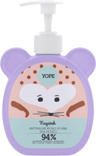 Yope Calendula Săpun Organic Delicat pentru Copii 400ml 94% Ingrediente Naturale