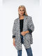 Dress Up Damen Blazer Black