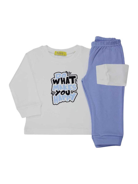 Prod Kids' Pajamas Winter White