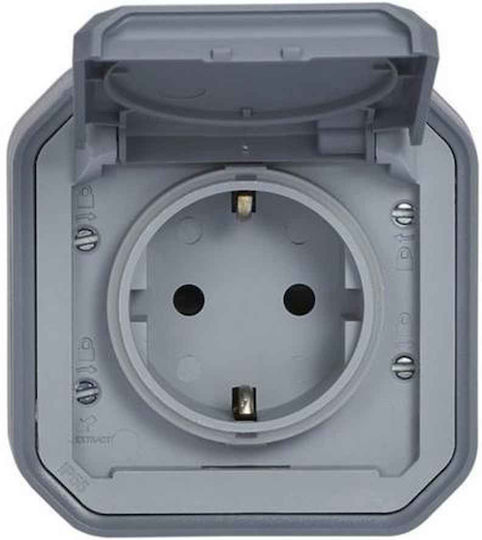 Legrand Plexo Power Socket Gray 1pcs