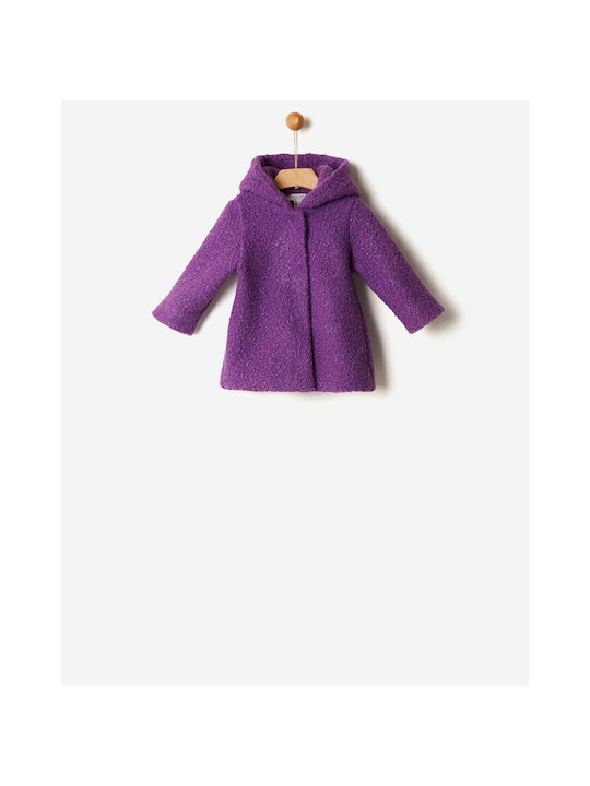 Yell Oh! Kids Coat Purple