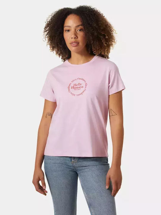 Helly Hansen Graphic Γυναικείο T-shirt Cherry Blos
