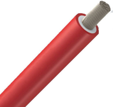 Elmark Netzkabel in Roter Farbe 1m