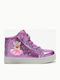 Kids Sneakers High Anatomic with Scratch & Lights Purple