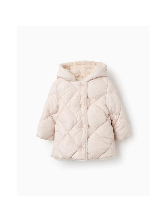 Zippy Kids Quilted Jacket Beige