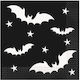 Halloween Bat Dinner Napkins 16 pcs