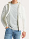 Archive Shield Cardigan With White Hood