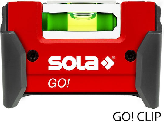 Αλφάδι Sola Mini Τσέπης Go Clip 01620201