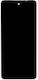 Οθόνη με Μηχανισμό Αφής για Motorola G04, G24, G24 Power (Μαύρο)