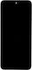 Screen with Touch Mechanism and Frame for Honor X7b (Black)