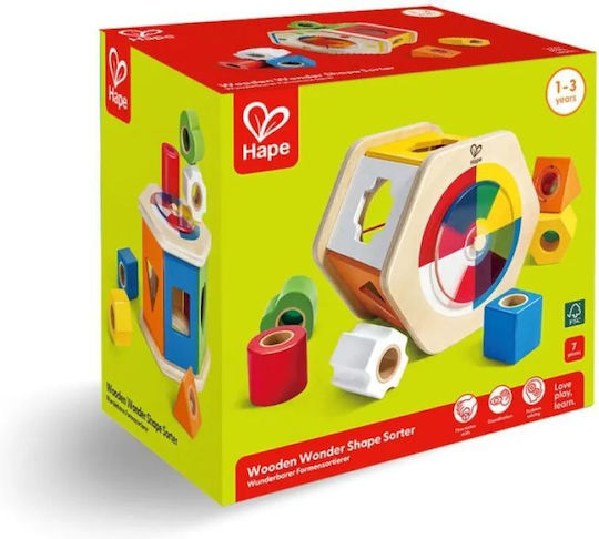 Hape Παιχνίδι Ταξινόμησης Σχημάτων Early Explorer από Ξύλο με Μουσική για 12+ Μηνών