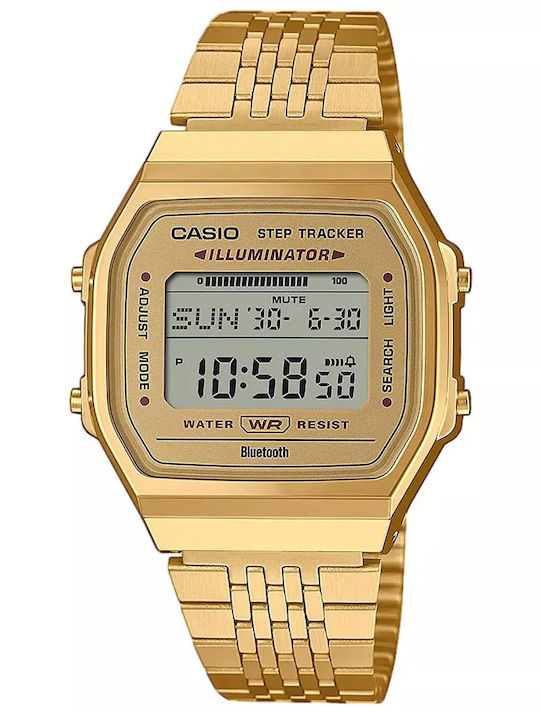 Casio Casio Vintage Часовник На Батерия с Метална Гривна