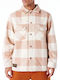 Overshirt Mânecă Lungă Bej
