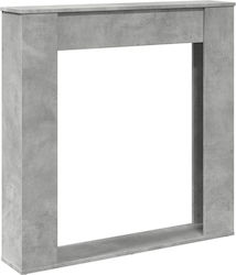 vidaXL Μεταλλικό Προστατευτικό Τζακιού 100x20x100cm