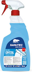 Glass Cleaner 0.75l Sanitec Crystal 1866-s Glass Cleaner 0.75l Sanitec Crystal 1866-s