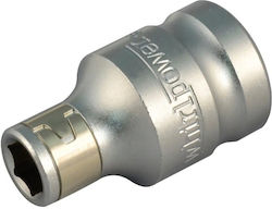 Whirlpower Căpăcel Hexagonal cu Patrat de Prindere 1/2" 1buc Whirlpower Căpăcel Hexagonal cu Patrat de Prindere 1/2" 1buc