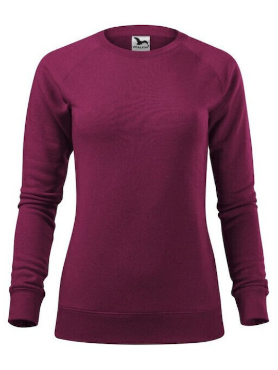 Malfini Women's Long Sleeve Promotional Sweatshirt Bordeaux
