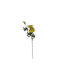 Carnation Artificial Flower 82cm Yellow