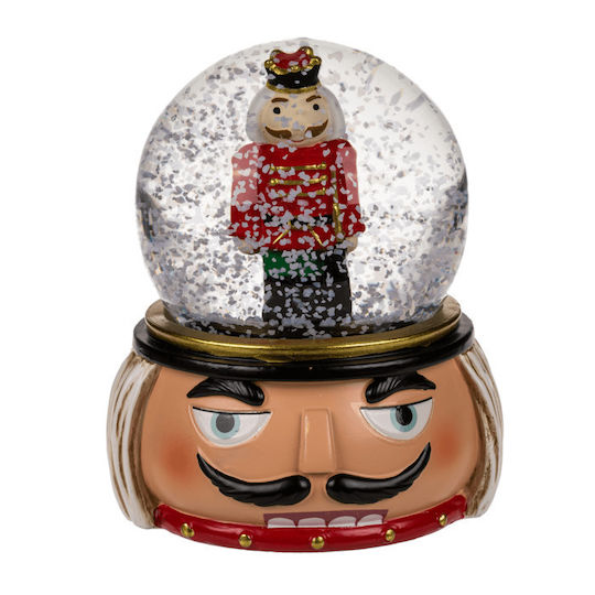 Nutcracker Коледна Снежна Топка с Nutcracker 8x9см
