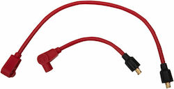 Сумакс Кабели за свещи 77231 Fxst 1340 85-99 Харли Дейвидсън Fxstc 86-99 Xlh 1000 72-85 Червени 2бр