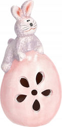 Kadax Easter Figure Bunny On Egg Ceramic