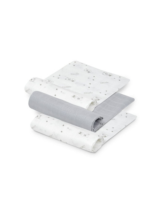 Interbaby Прегръщащи Пелени от Муселин Grey Сив...
