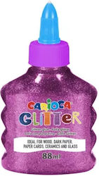 Κολλά Carioca Glitter Spark 88ml Φούξια