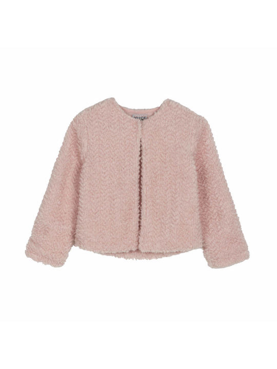 Joyce Kinder-Strickjacke Rosa