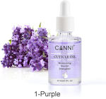 Canni Nail Oil for Cuticles Purple 15ml