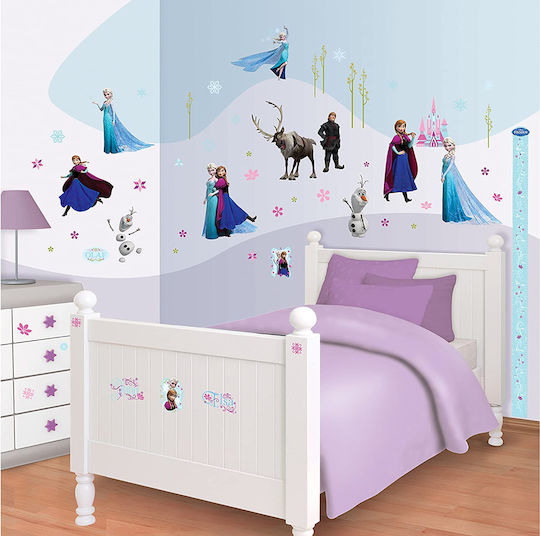 Παιδικά Αυτοκόλλητα Τοίχου Walltastic Frozen Decor Kit 70 Room Stickers