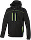Κυνηγετικό Ελαστικό Softshell Jacket Cofra Klarbo Black Lime