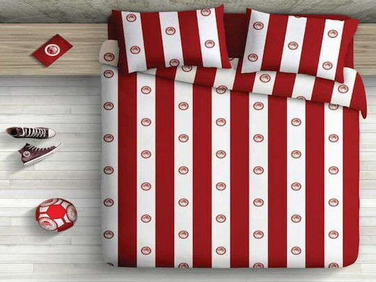 Bettwäsche-Set Einzel Baumwolle Carnation 165x260cm
