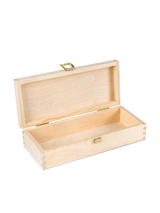 Creative Wooden Jewellery Box Green 24x10.5x5.7cm