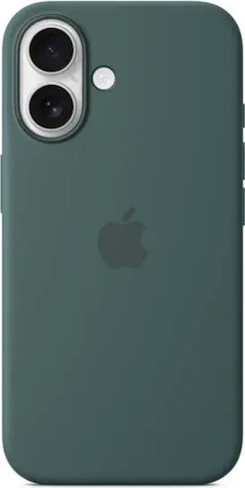Apple Back Cover Silicone Lake Green (iPhone 16)