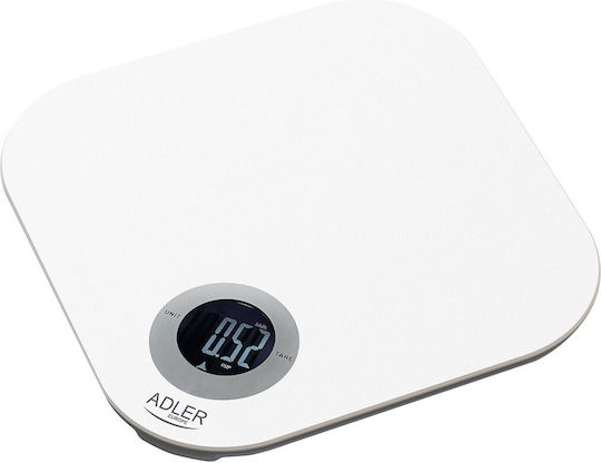 Adler Digitale Küchenwaage bis 10kg Weiße