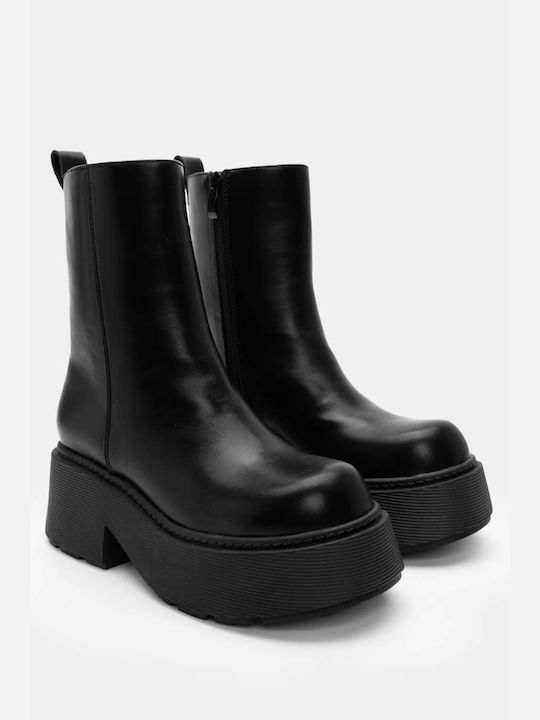 Luigi Women's Ankle Boots Black