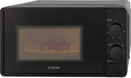 Bomann MW 6014 CB Φούρνος Μικροκυμάτων 20lt Μαύρος