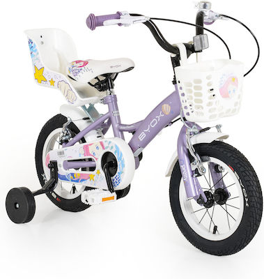 Byox 12" Kids Bicycle BMX Purple