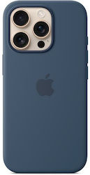 Apple Silicone Case with MagSafe Denim (iPhone 16 Pro) Apple Silicone Case with MagSafe Denim (iPhone 16 Pro)