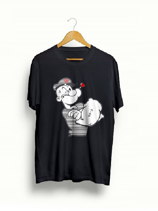Semiology T-shirt Schwarz Baumwolle