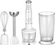 MPM Blender De Mână Cu Tijă Din Inox 1200W Alb