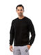 Bodymove Herren Sweatshirt Schwarz